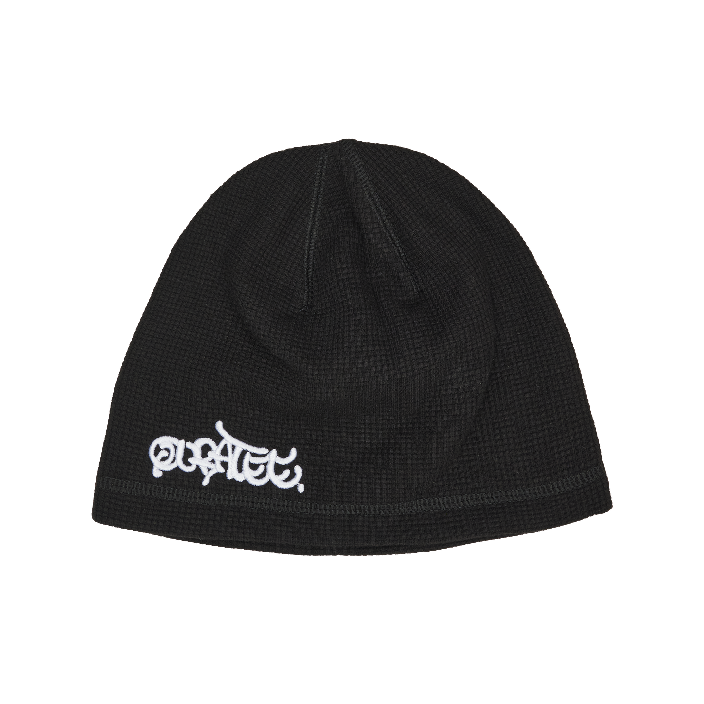 GRAFF TYPE WAFFLE BEANIE (BLACK)