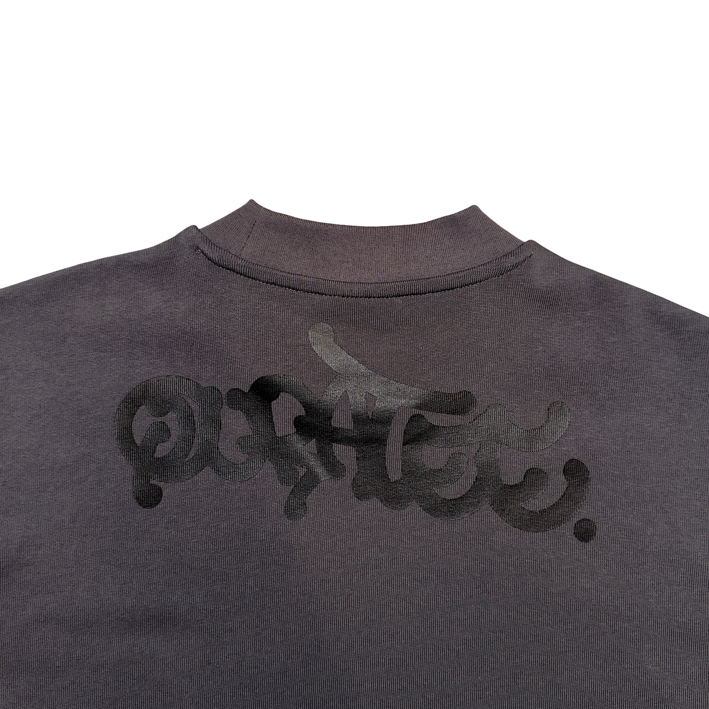 FADED GREY LOGO TEE