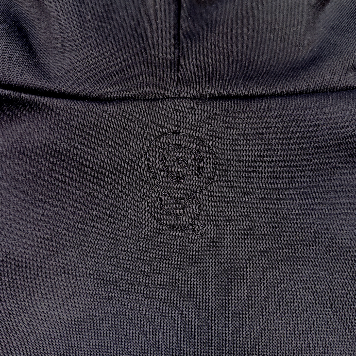BLACK BLANK HOODIE