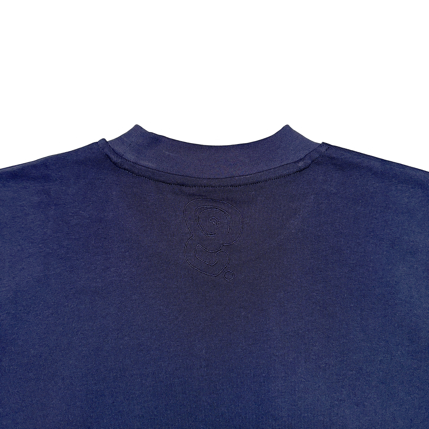 NAVY BLANK TEE
