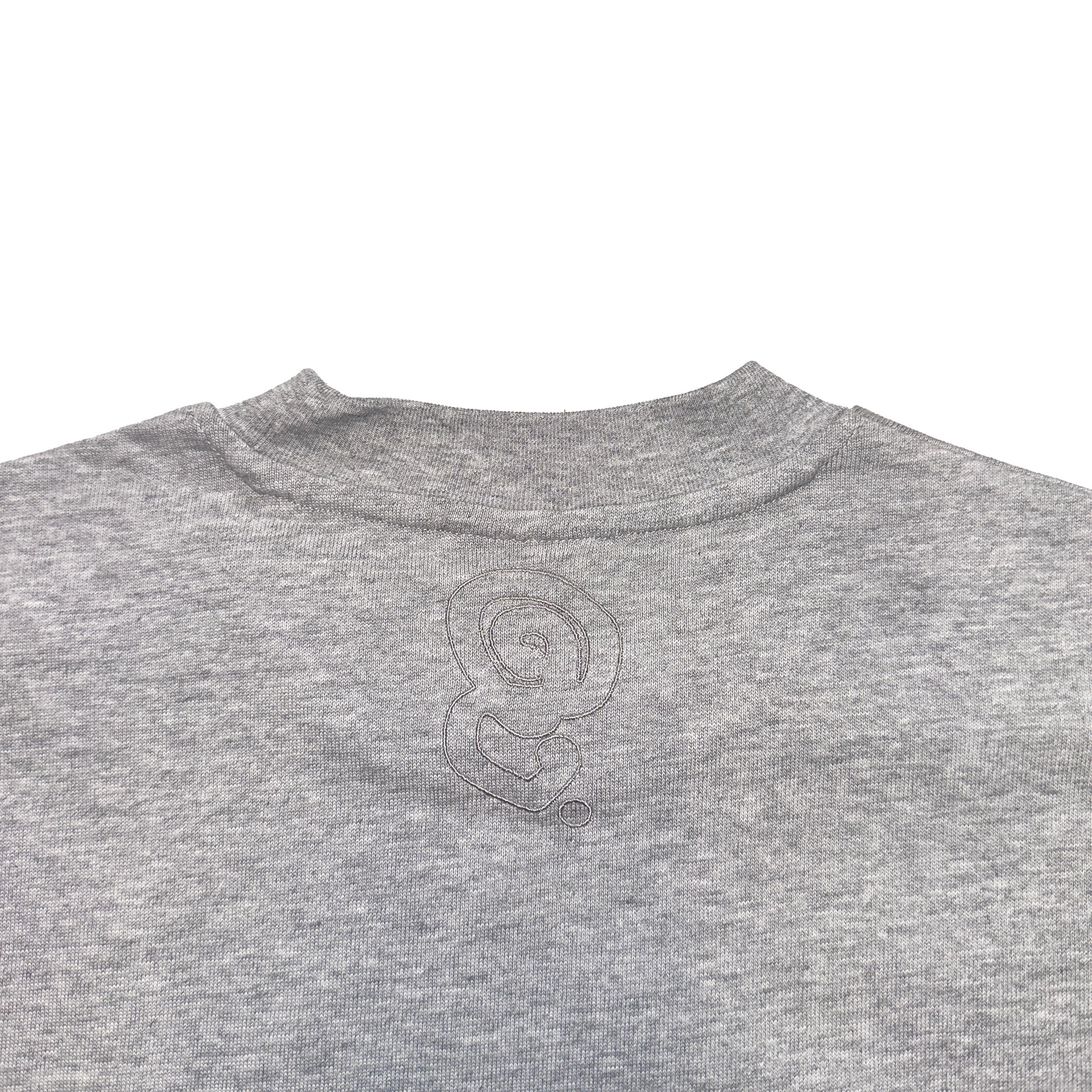 GREY BLANK TEE