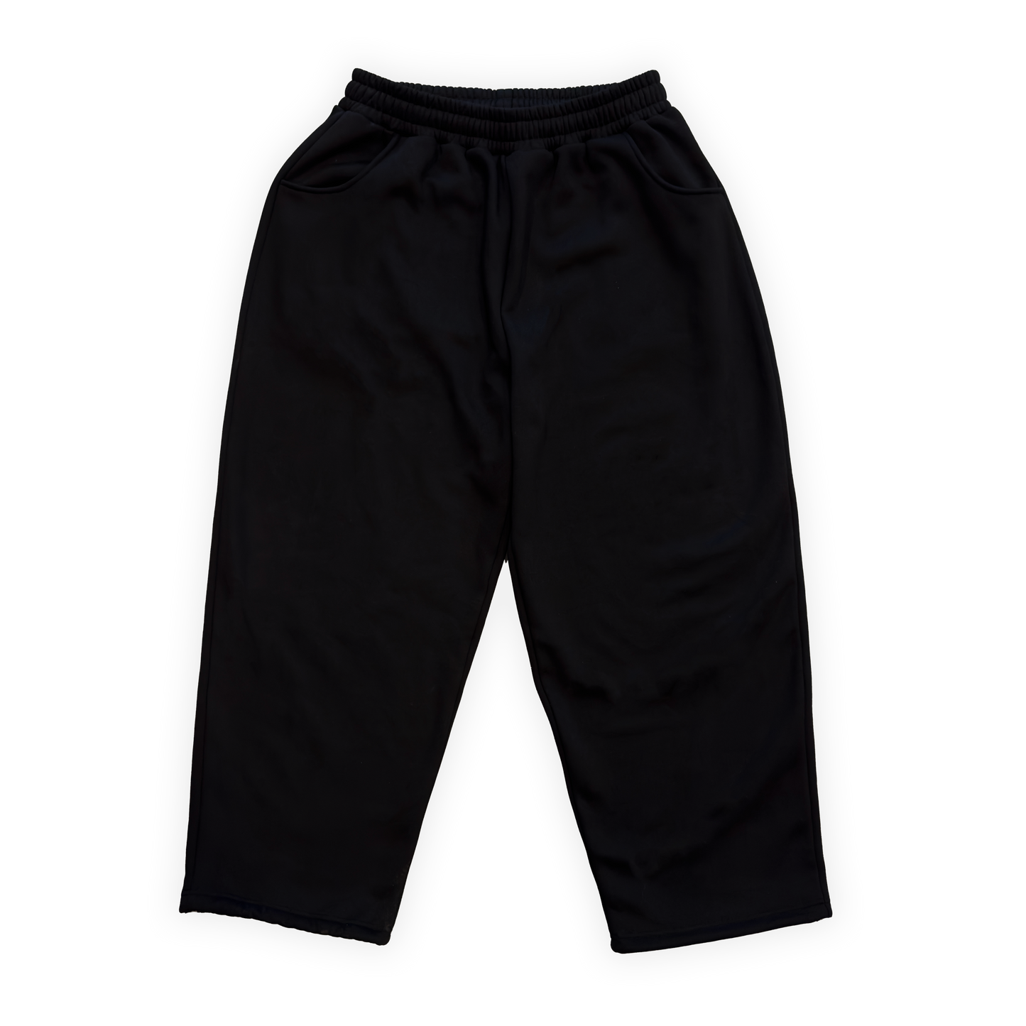 BLACK BLANK JOGGERS