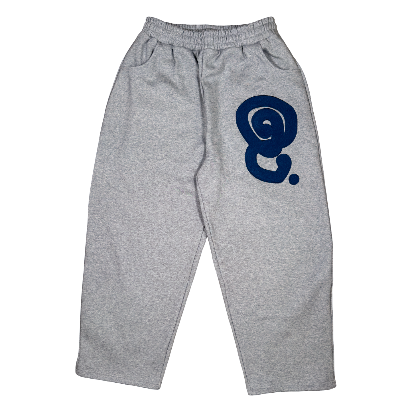 DEEP NAVY LOGO JOGGERS (GREY)