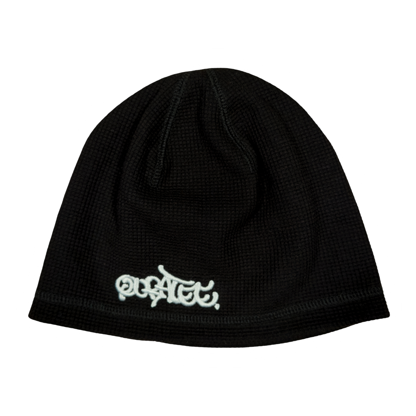 GRAFF TYPE WAFFLE BEANIE (BLACK)