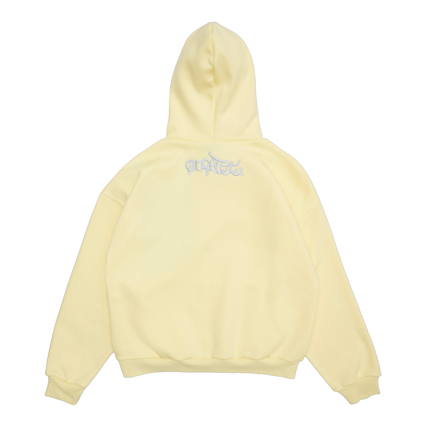 SILVER LOGO HOODIE (YELLOW)