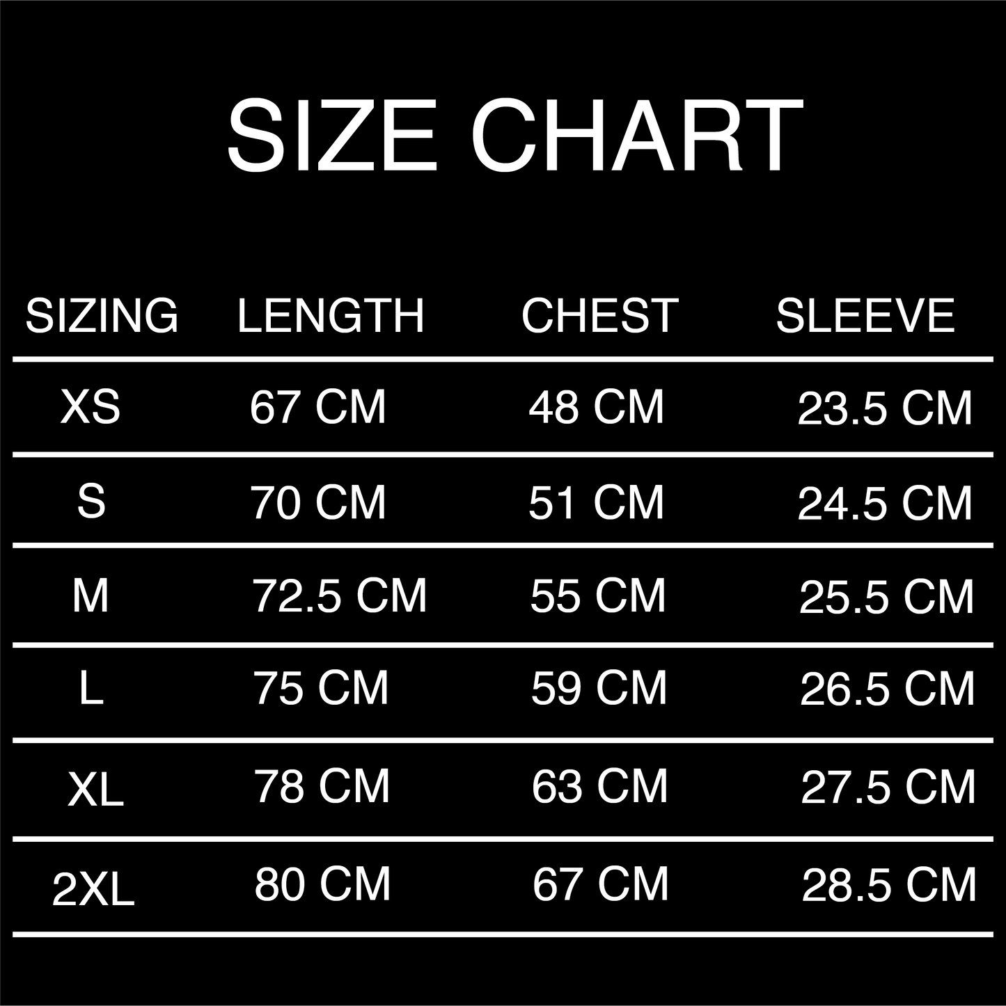 WHITE LOGO TEE (BLACK)