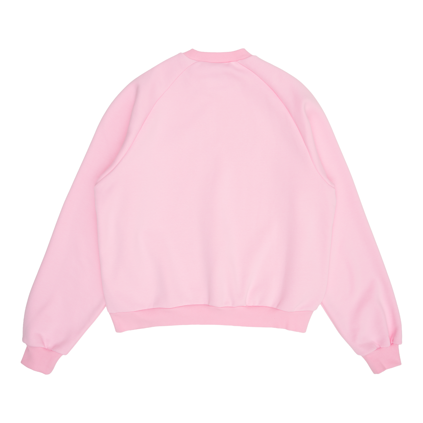 GRAFF TYPE RAGLAN CREWNECK (PINK)