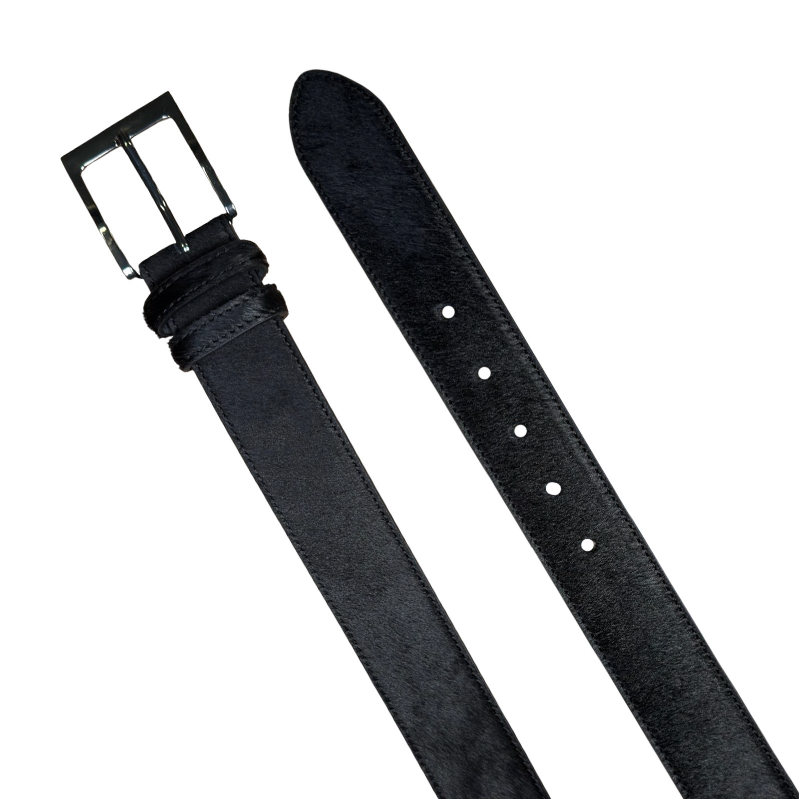 BLACK PONY HAIR BELT – Quratee