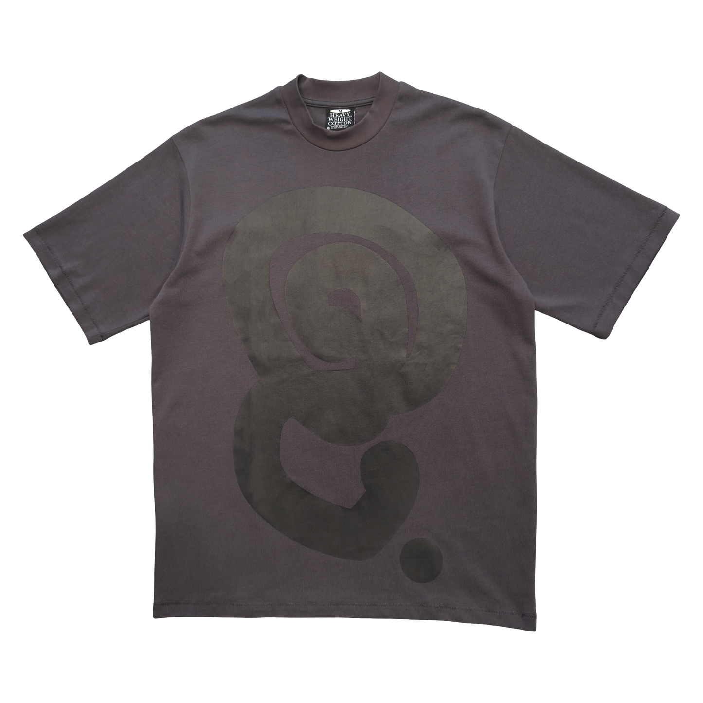 FADED GREY LOGO TEE