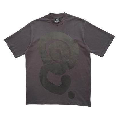 FADED GREY LOGO TEE