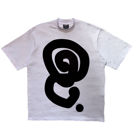 WHITE LOGO TEE