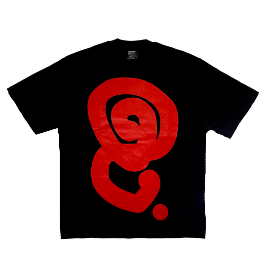 BLOOD RED LOGO TEE