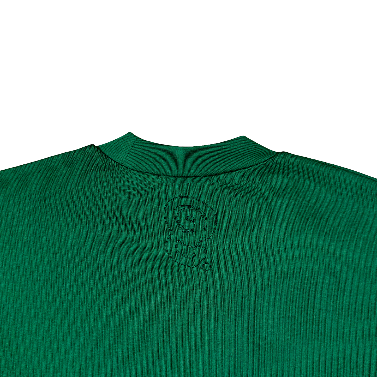 GREEN BLANK TEE