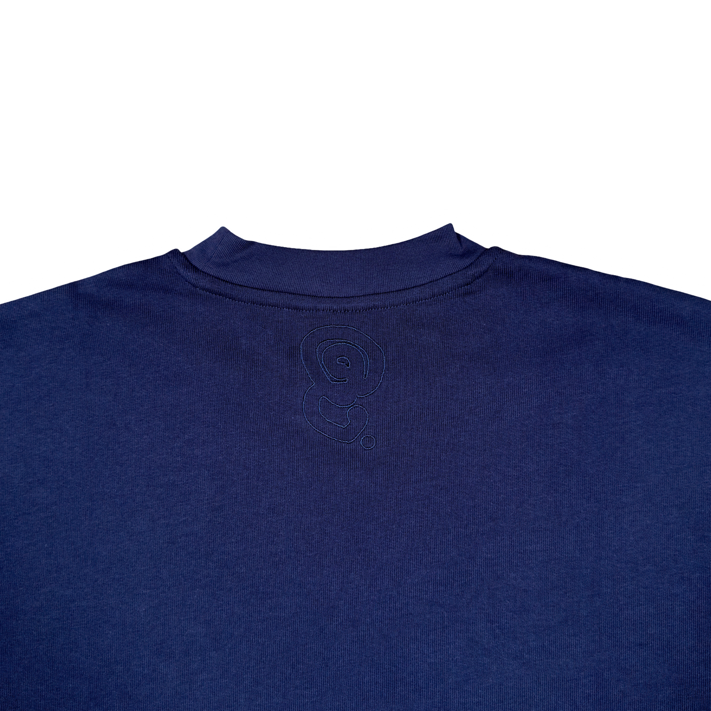 NAVY BLANK TEE