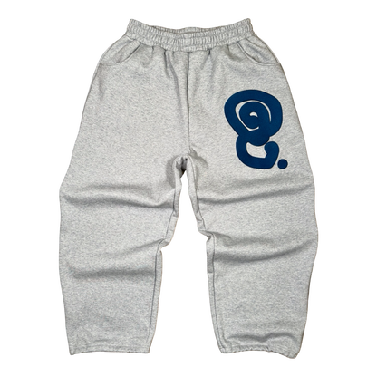 DEEP NAVY LOGO JOGGERS (GREY)