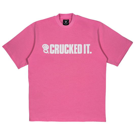 CRUCKED IT TEE (PINK)