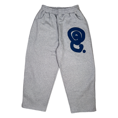 DEEP NAVY LOGO JOGGERS (GREY)