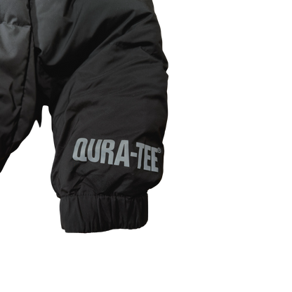 REVERSIBLE DOWN JACKET (MIXED TARTAN/BLACK)