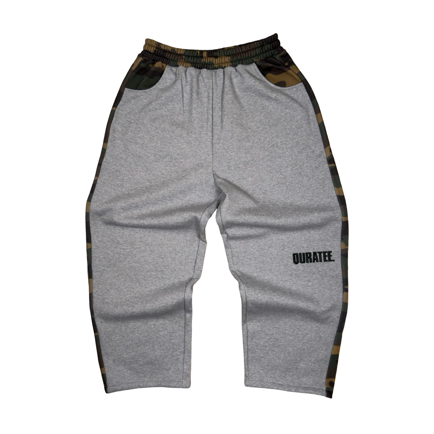 TWO TONE JOGGERS (CAMO/GREY)