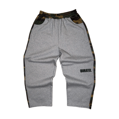 TWO TONE JOGGERS (CAMO/GREY)