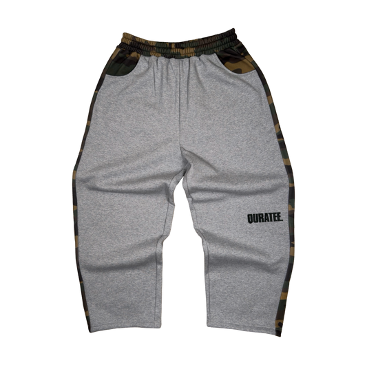 TWO TONE JOGGERS (CAMO/GREY)