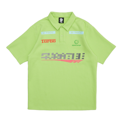 SPONSORED RACING POLO (NEON)