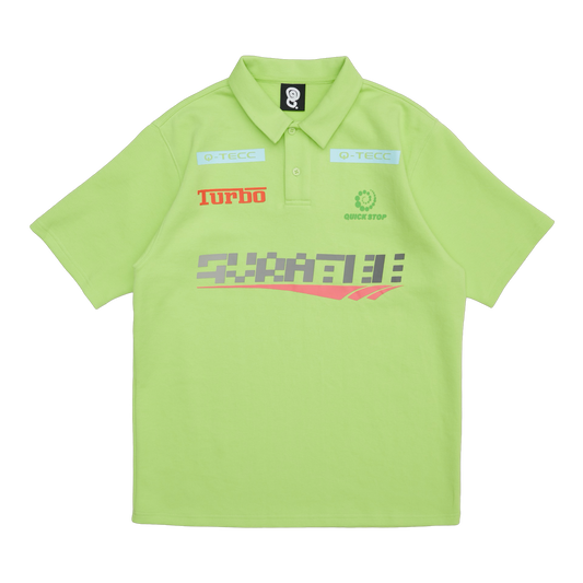 SPONSORED RACING POLO (NEON)