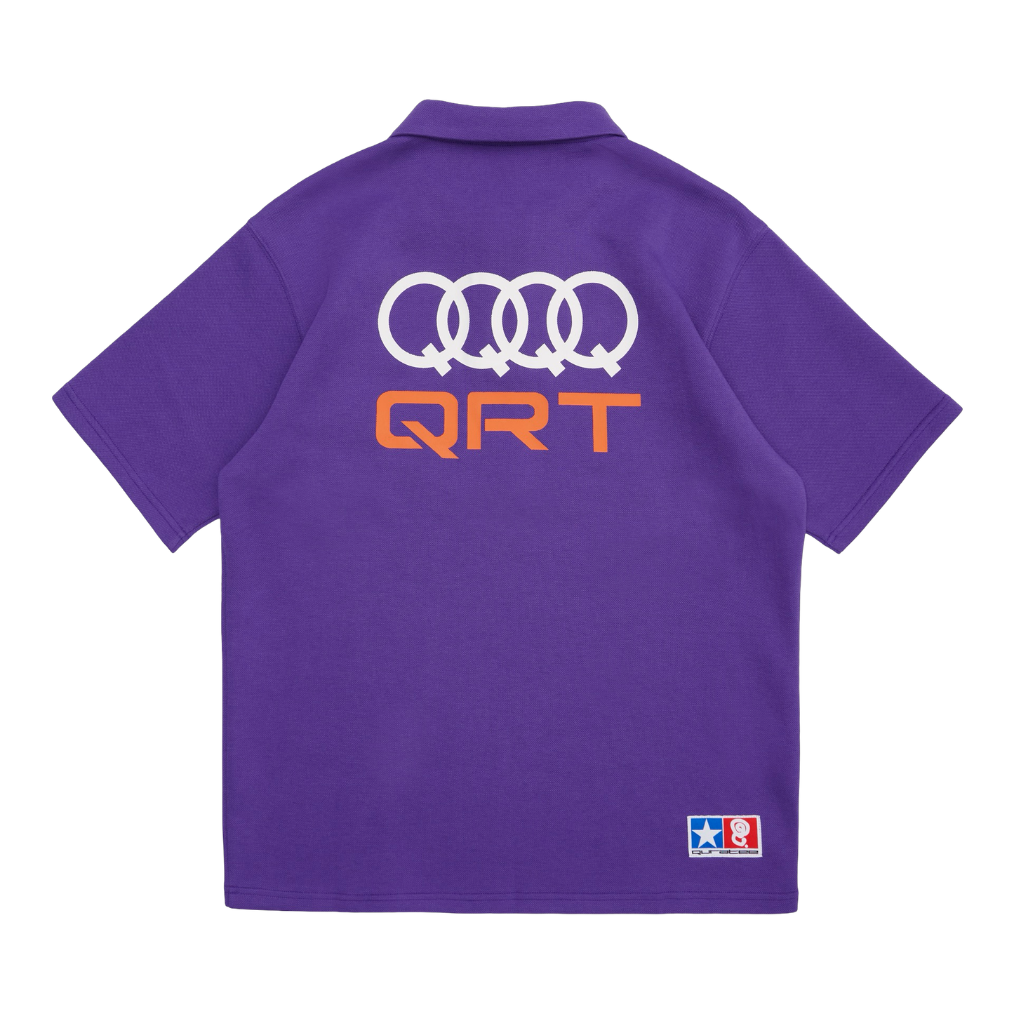SPONSORED RACING POLO (PURPLE)