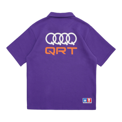 SPONSORED RACING POLO (PURPLE)