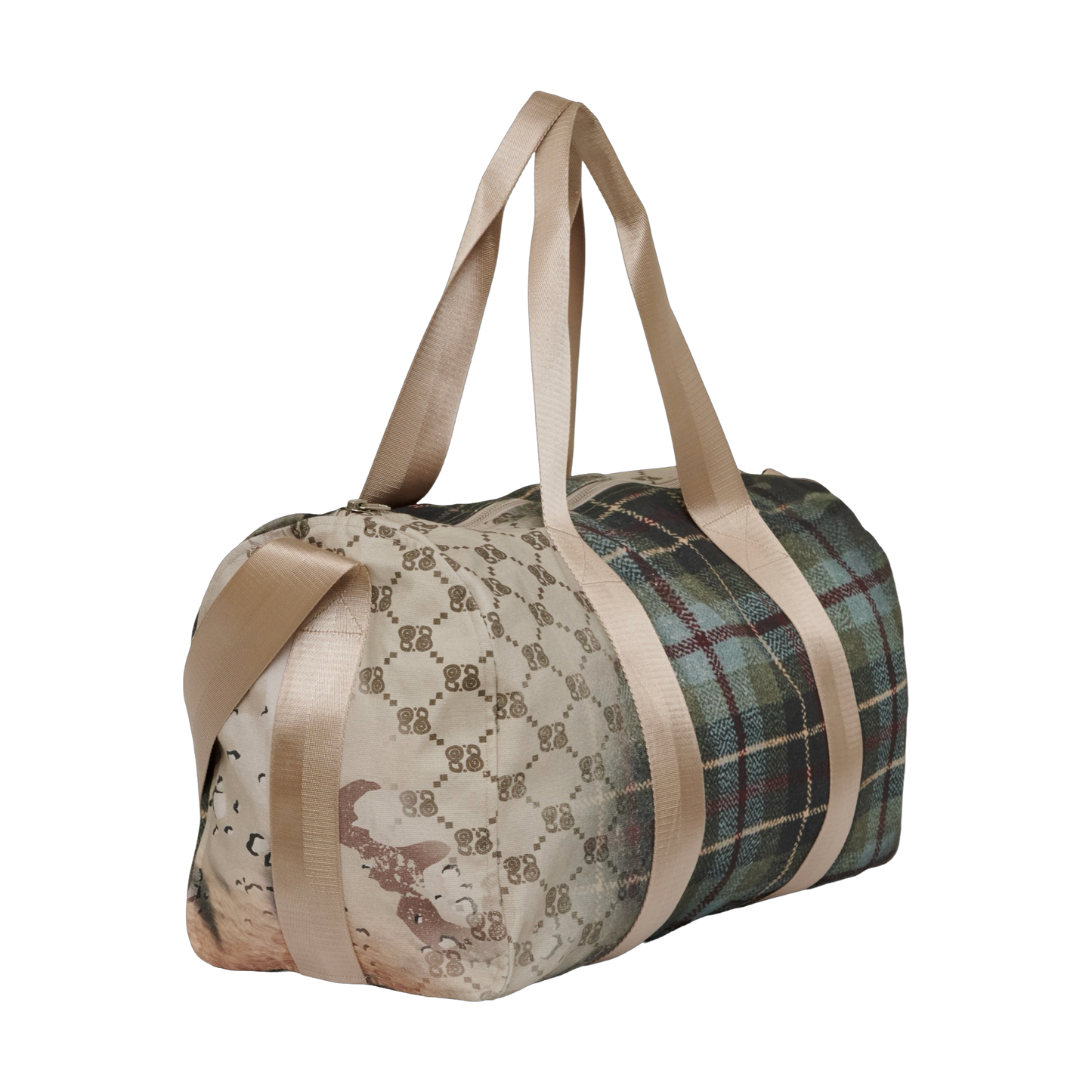 MIX PATTERN DUFFLE BAG (32L)