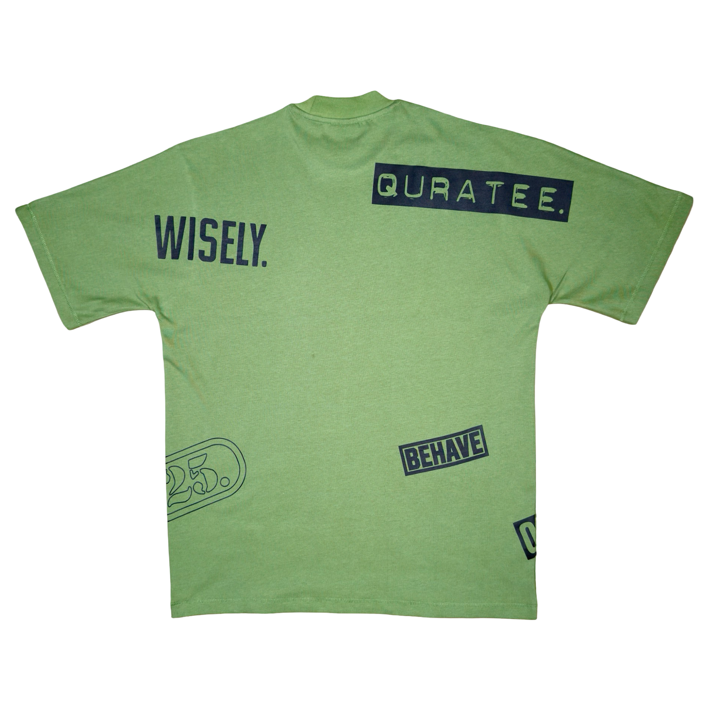 TEST PRINT TEE (OLIVE)