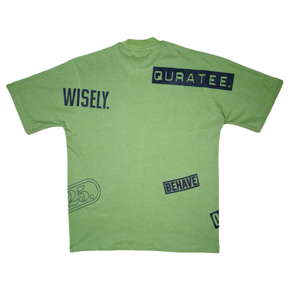 TEST PRINT TEE (OLIVE)