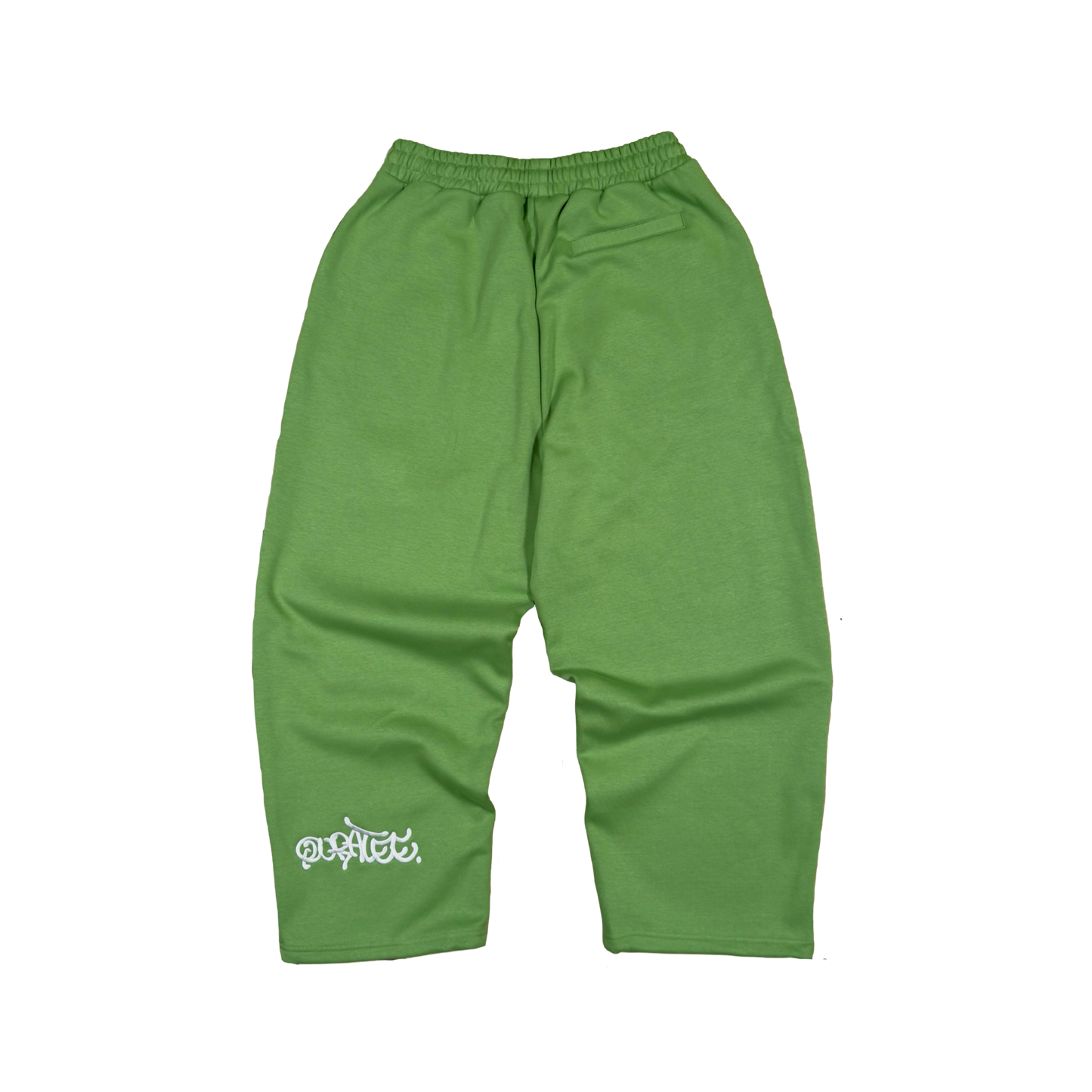 SILVER LOGO SWEATPANTS (OLIVE)
