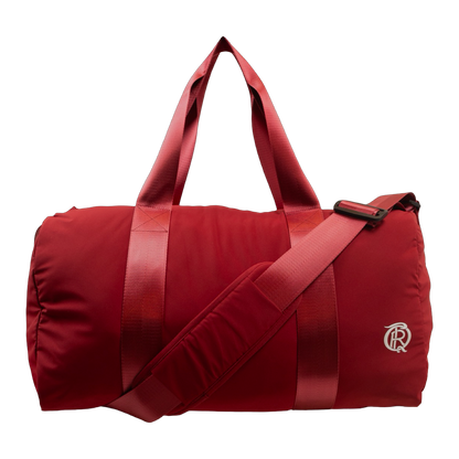 QRT NYLON DUFFLE BAG (BURGUNDY)