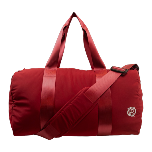 QRT NYLON DUFFLE BAG (BURGUNDY)