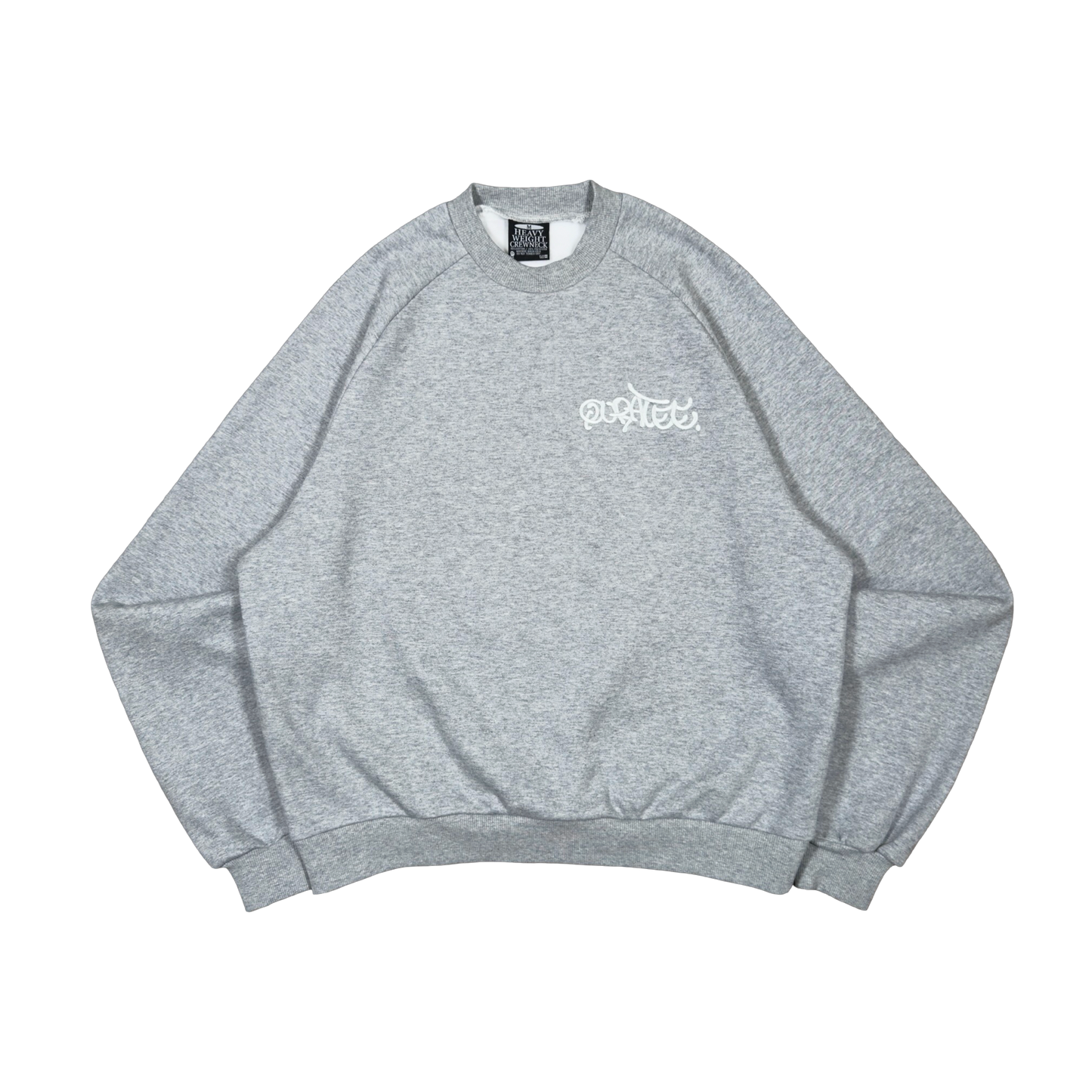 GRAFF TYPE RAGLAN CREWNECK (GREY)