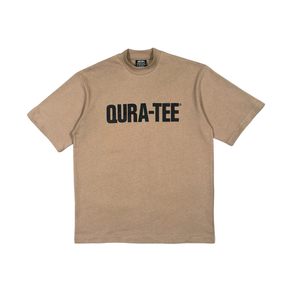 QURA-TEE TYPE TEE (TAN)