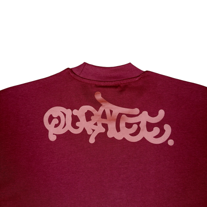 BURGUNDY LOGO TEE (BURGUNDY)