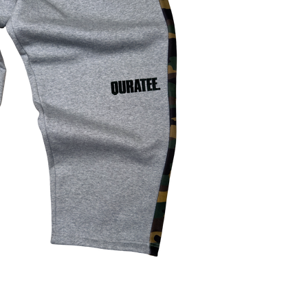 TWO TONE JOGGERS (CAMO/GREY)
