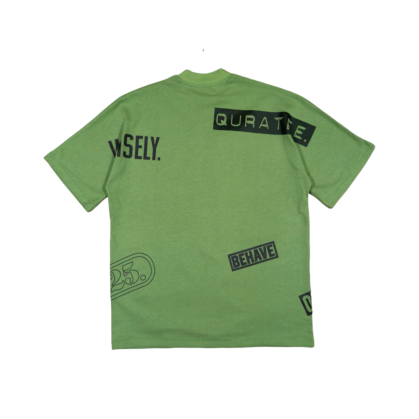 TEST PRINT TEE (OLIVE)