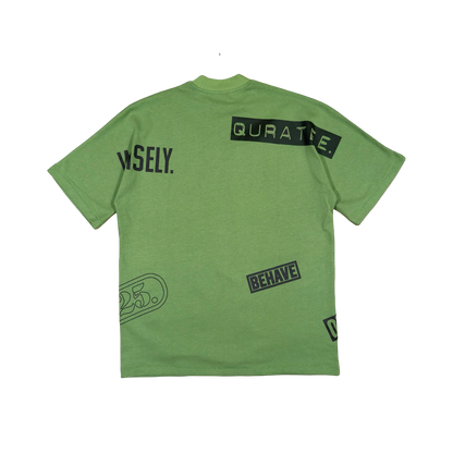 TEST PRINT TEE (OLIVE)