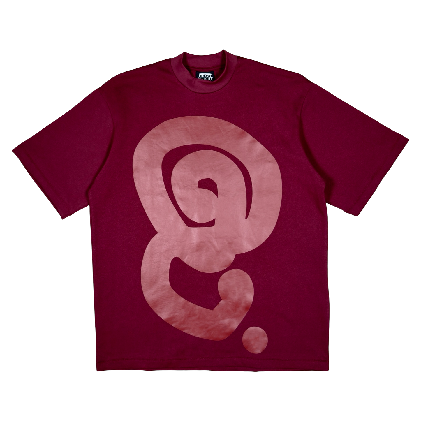 BURGUNDY LOGO TEE (BURGUNDY)