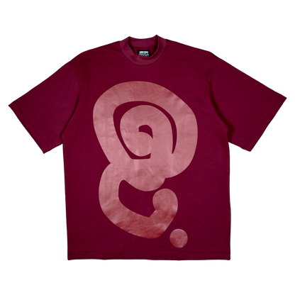 BURGUNDY LOGO TEE (BURGUNDY)