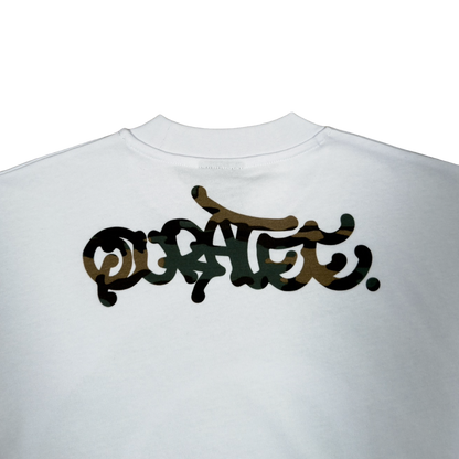 CAMO LOGO TEE (WHITE)