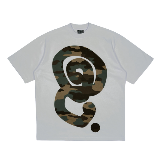 CAMO LOGO TEE (WHITE)