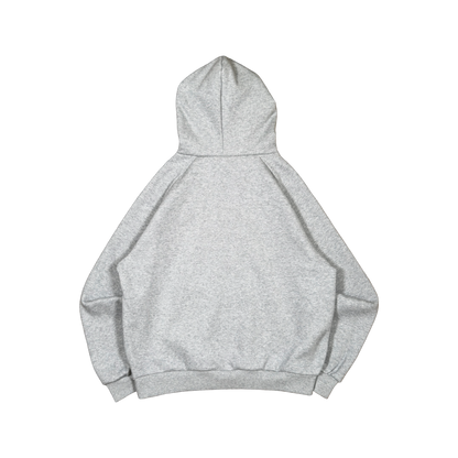 GRAFF TYPE RAGLAN HOODIE (GREY)