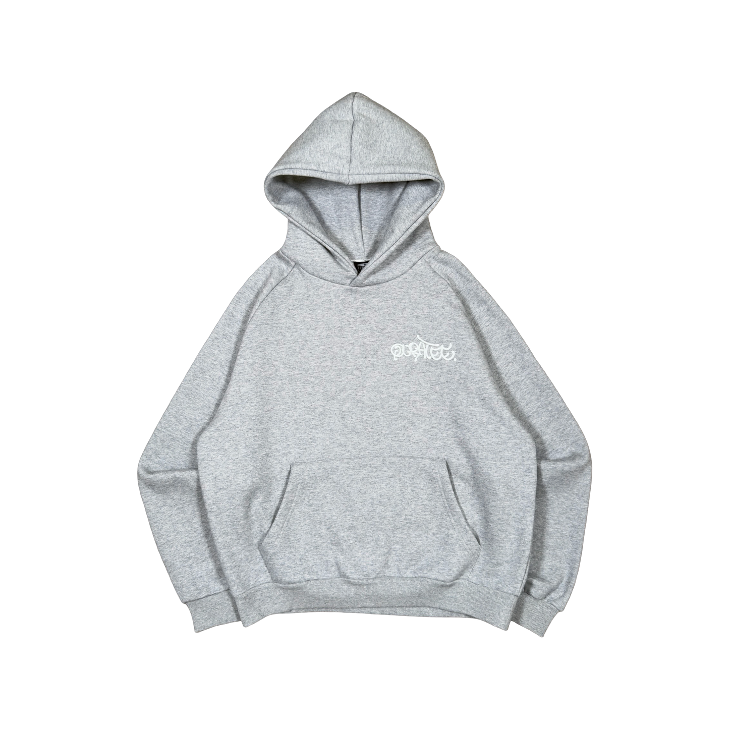 GRAFF TYPE RAGLAN HOODIE (GREY)