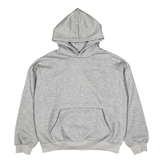 BLANK HOODIE (GREY)