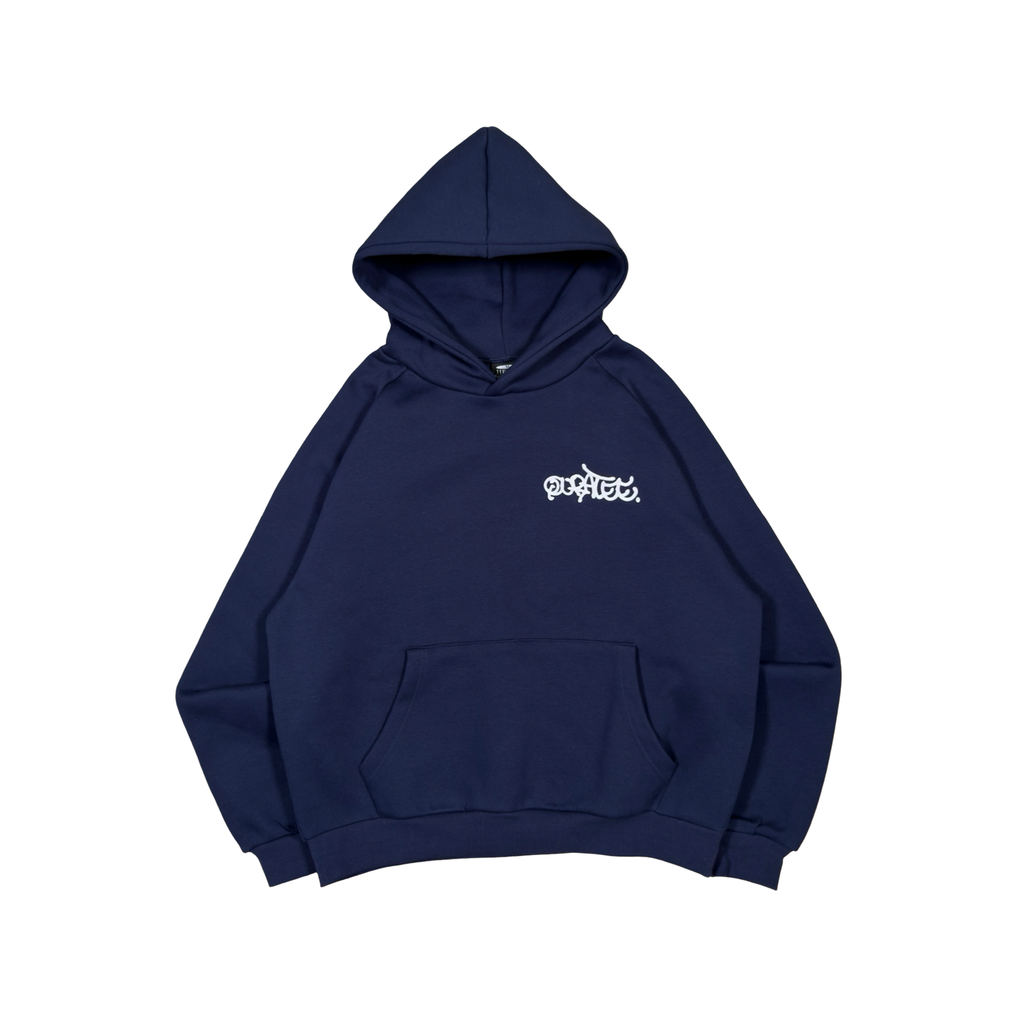 GRAFF TYPE RAGLAN HOODIE (NAVY)