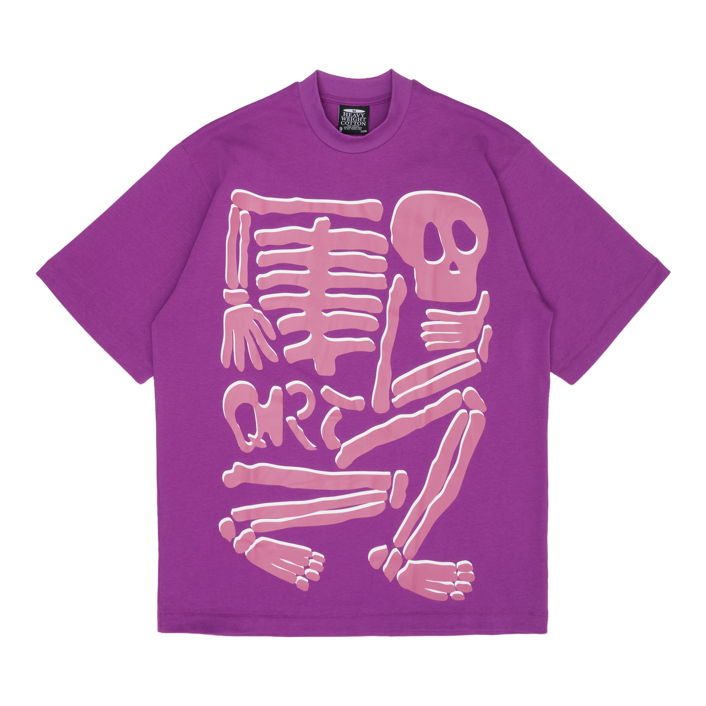 SKELETON TEE (PURPLE)